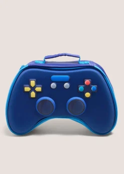 Blue Gaming Lunch Bag & Snack Box