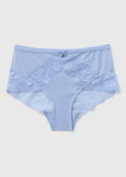 Blue Lace Midi Briefs