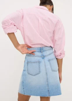 Blue Lightwash Mini Skirt