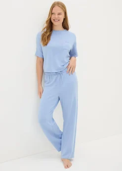 Blue Lounge Pyjama Set