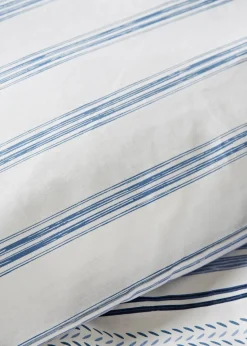 Blue Nautical Stripe Duvet Set