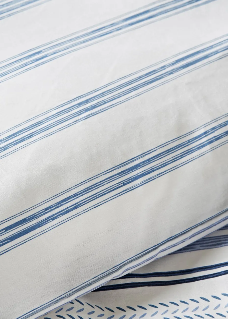 Blue Nautical Stripe Duvet Set