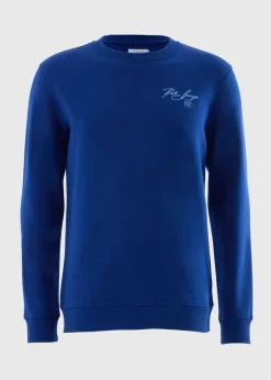 Blue Palm Springs Sweatshirt