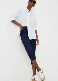 Blue Rosie Rinsewash Cropped Jeggings