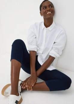 Blue Rosie Rinsewash Cropped Jeggings