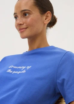 Blue Seaside Short Pyjama Set