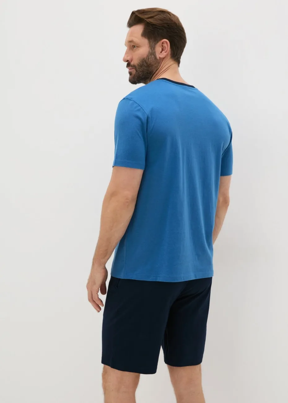 Blue Short Pyjama Set