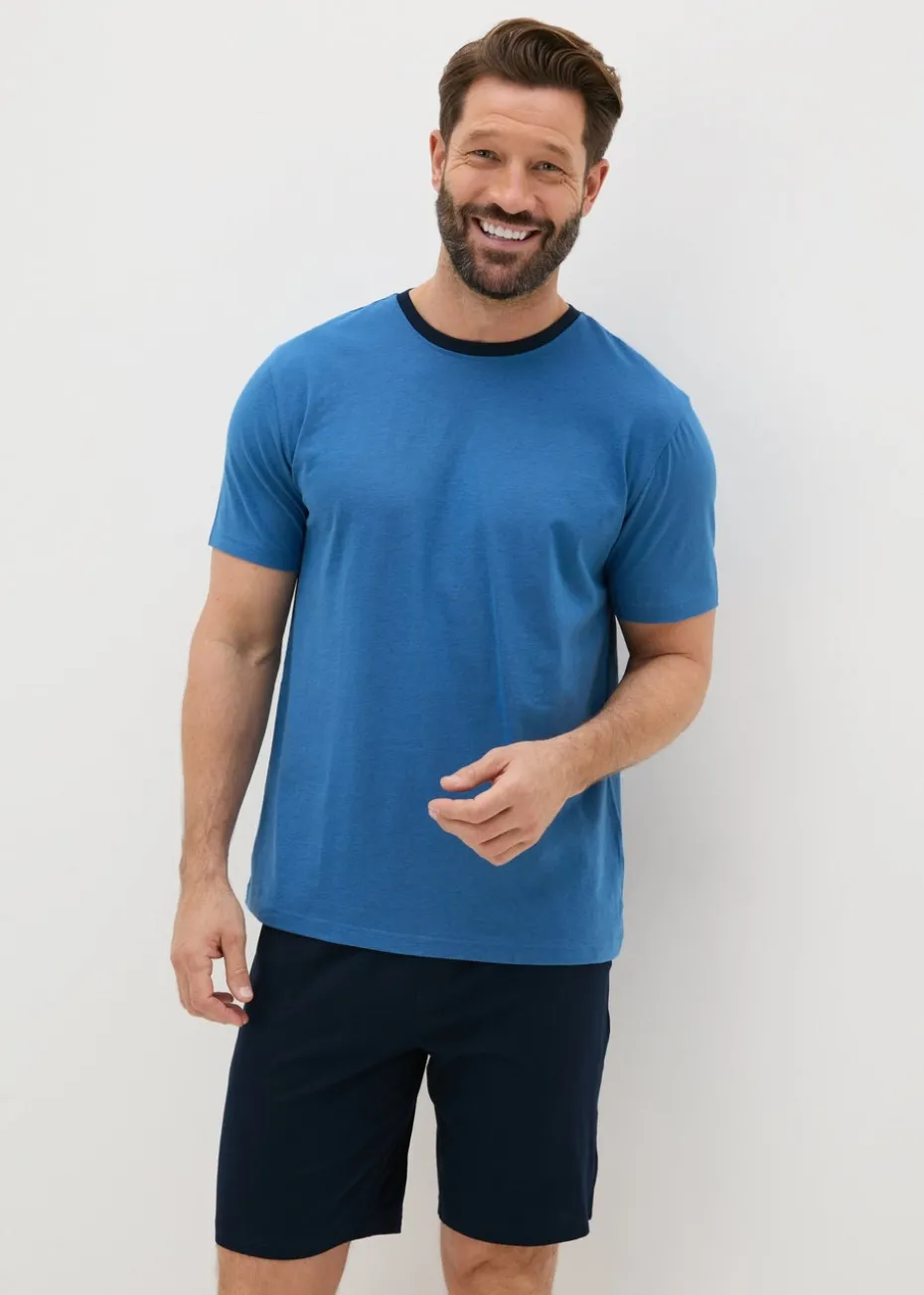 Blue Short Pyjama Set