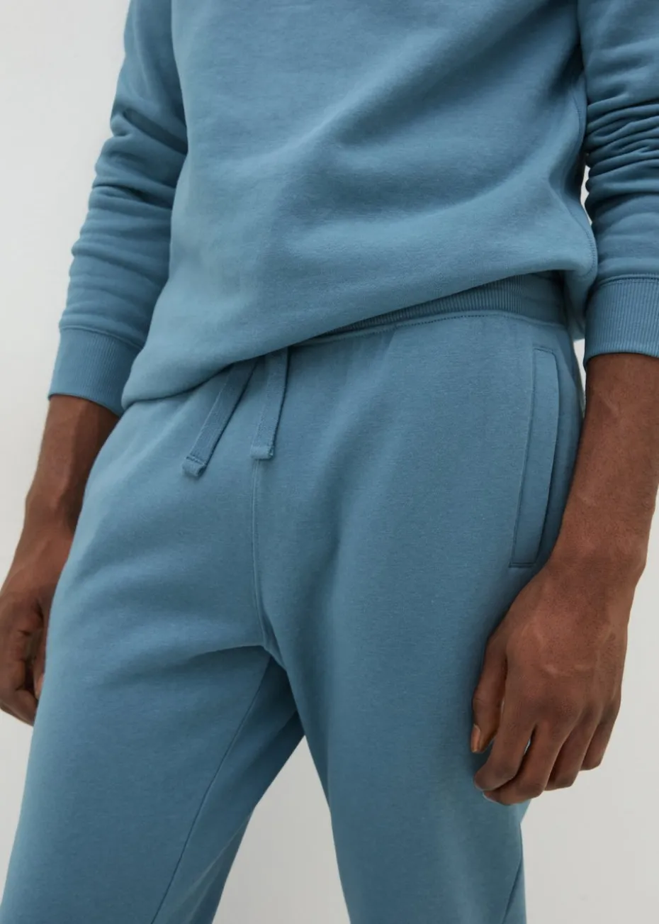 Blue Slim Fit Jogging Bottoms