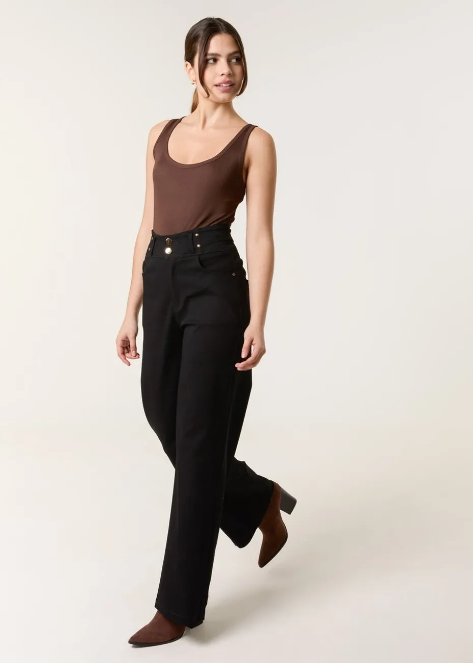 Blue Vanilla Black High Waisted Jeans