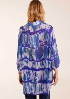 Blue Vanilla Blue Tie Dye Shirt
