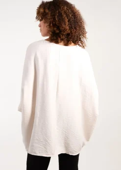 Blue Vanilla Stone Corsage Top