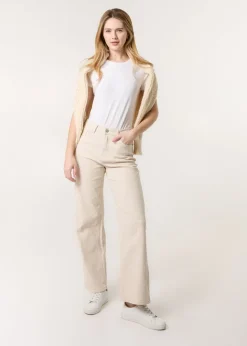 Blue Vanilla Stone Wide Leg Jeans