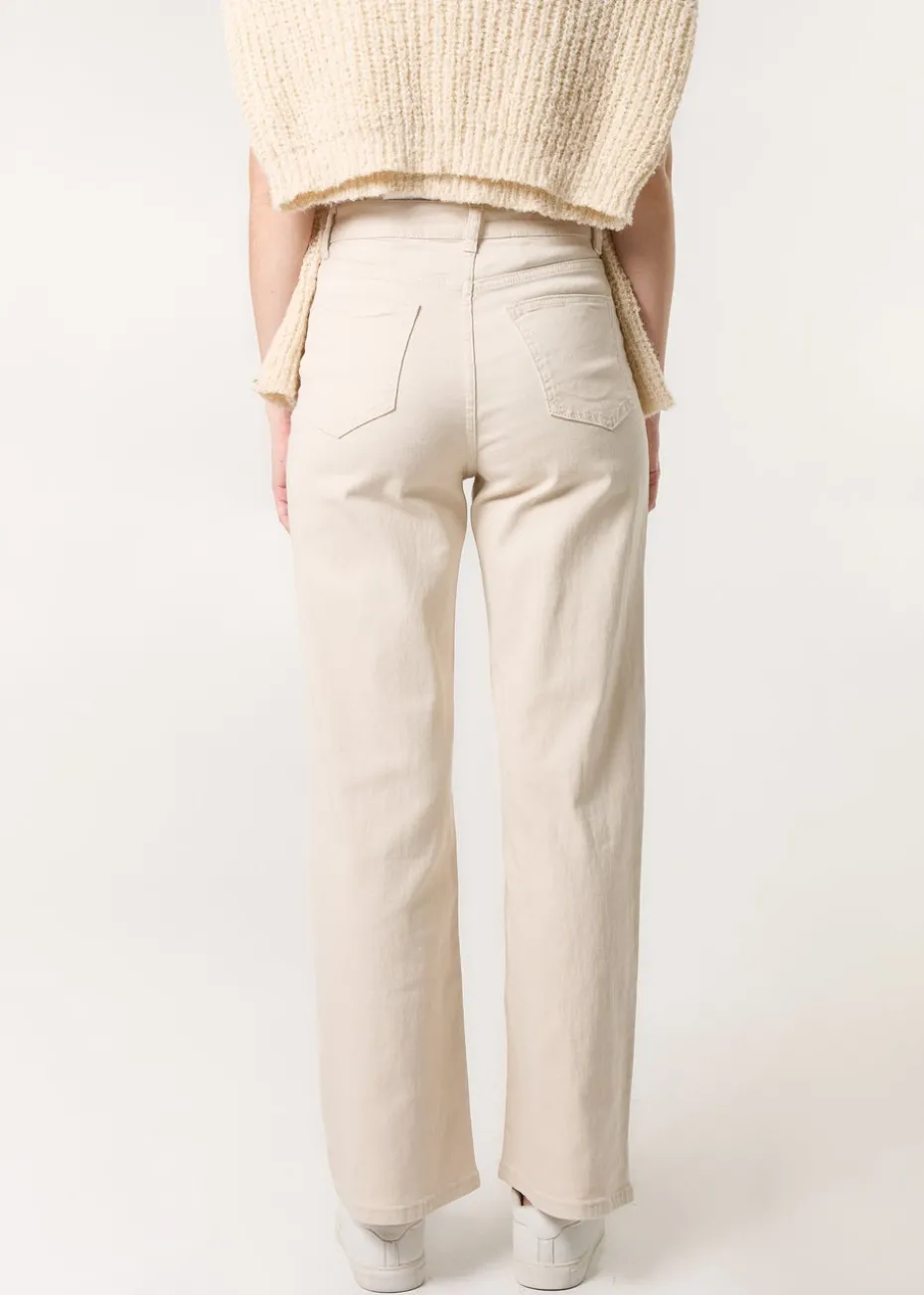 Blue Vanilla Stone Wide Leg Jeans