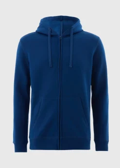 Blue Zip Up Hoodie