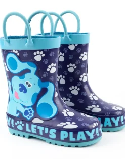 Blue's Clues & You! Boys Blue Let's Play Print Wellies (4 - 10 Younger)