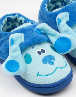 Blue's Clues & You! Boys Blue 3D Mule Slippers (4-10 UK Child)