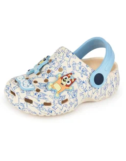 Bluey & Bingo Kids Grey Clogs (Younger 6-12 Older)