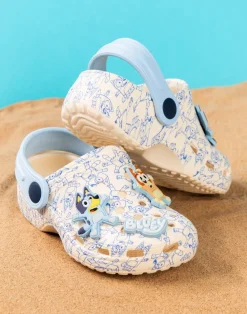 Bluey & Bingo Kids Grey Clogs (Younger 6-12 Older)