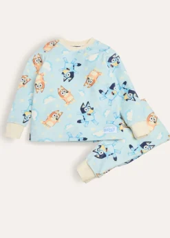 Bluey Fleece Blue Pyjama Set