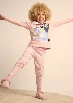 Bluey Kids Pink Pyjama Set