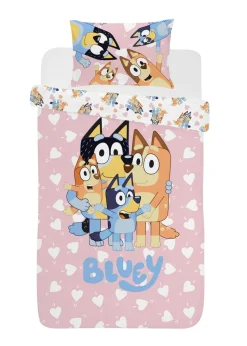Bluey Pink Duvet Set