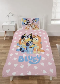 Bluey Pink Duvet Set