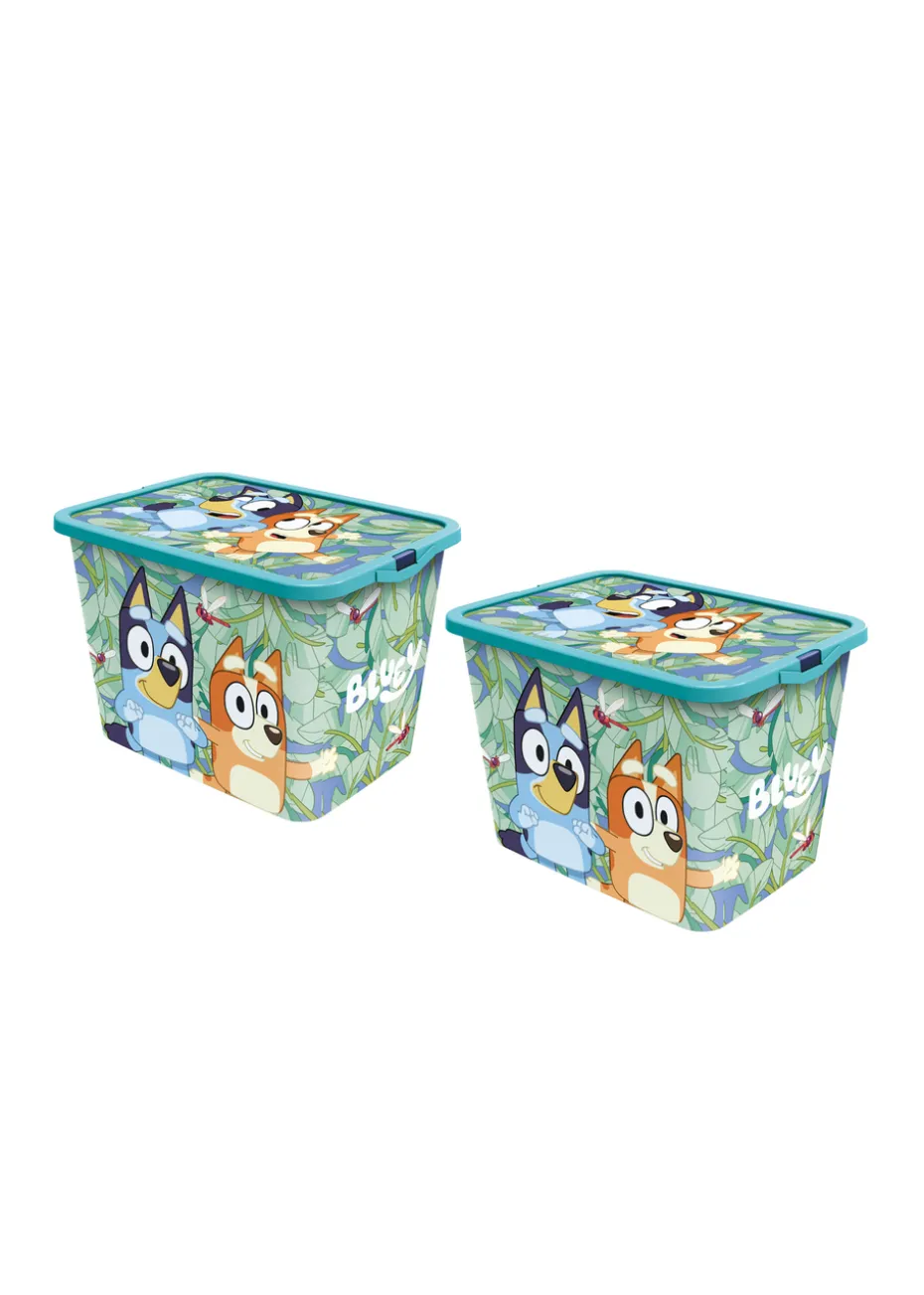 Bluey Storage Box 23L - Set of 2