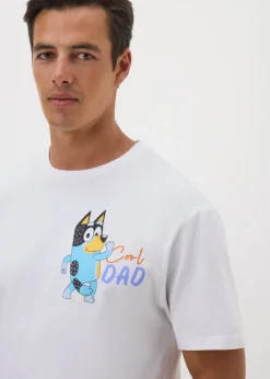 Bluey White Dad T-Shirt