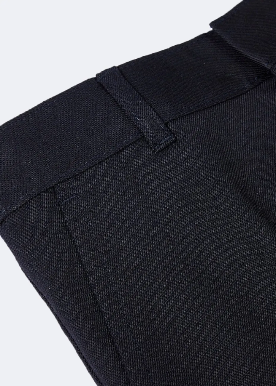 Boys 2 Pack Navy Slim Fit School Trousers (4-12yrs)