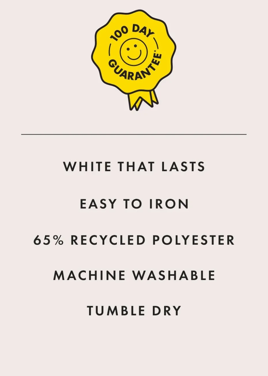 Boys 2 Pack White Long Sleeve School Shirts (6-16yrs)