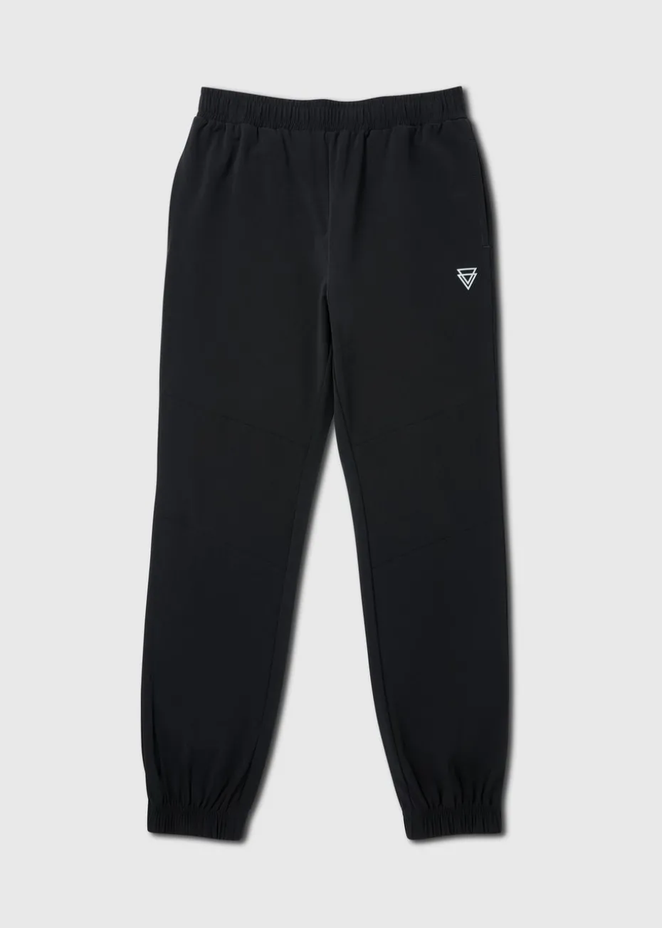 Boys Black Sports Joggers (7-13yrs)