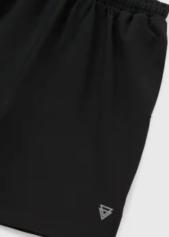 Boys Black Sports Shorts (7-15yrs)