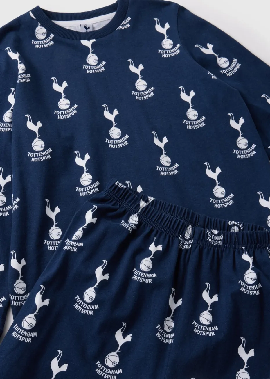 Boys Blue Tottenham Pyjama Set (4-12yrs)