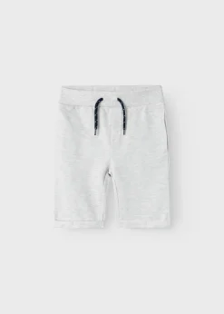 Boys Grey Jersey Jogger Shorts (7-15yrs)