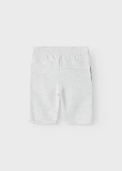 Boys Grey Jersey Jogger Shorts (7-15yrs)