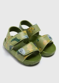 Boys Khaki Safari Sandals (Younger 4-12)