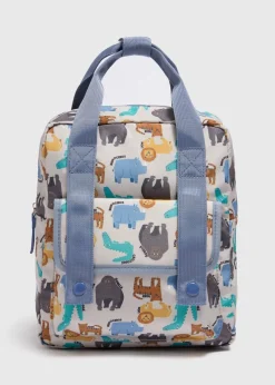 Boys Multicolour Animal Backpack