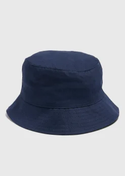 Boys Navy Bucket Hat (3-6yrs)