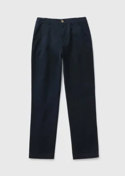 Boys Navy Chinos (7-15yrs)