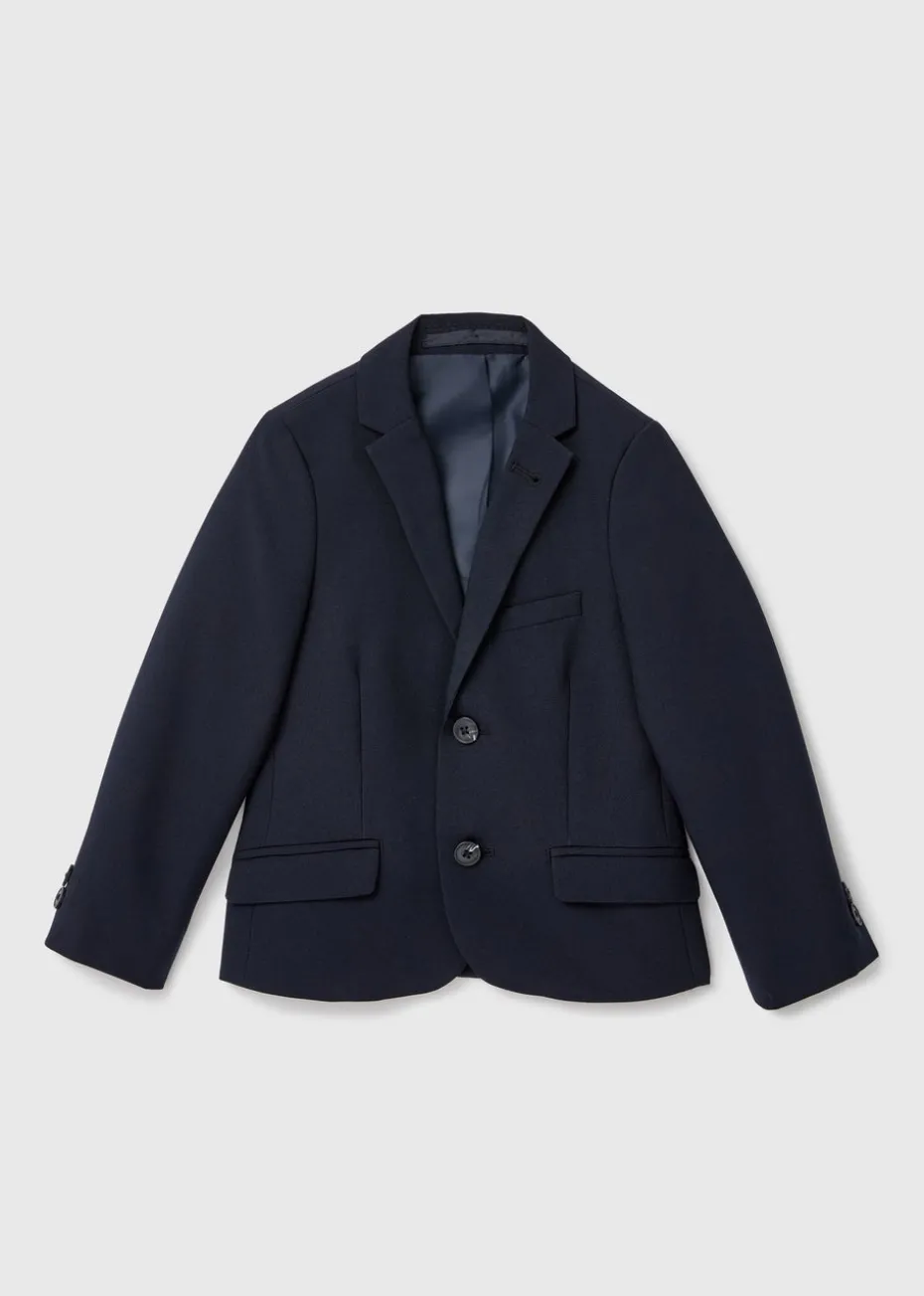 Boys Navy Panama Blazer (2-13yrs)