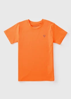 Boys Orange Sports Shirt (7-15yrs)