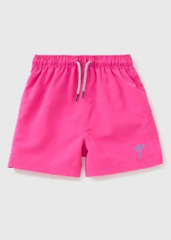 Boys Pink Swim Shorts (7-15yrs)