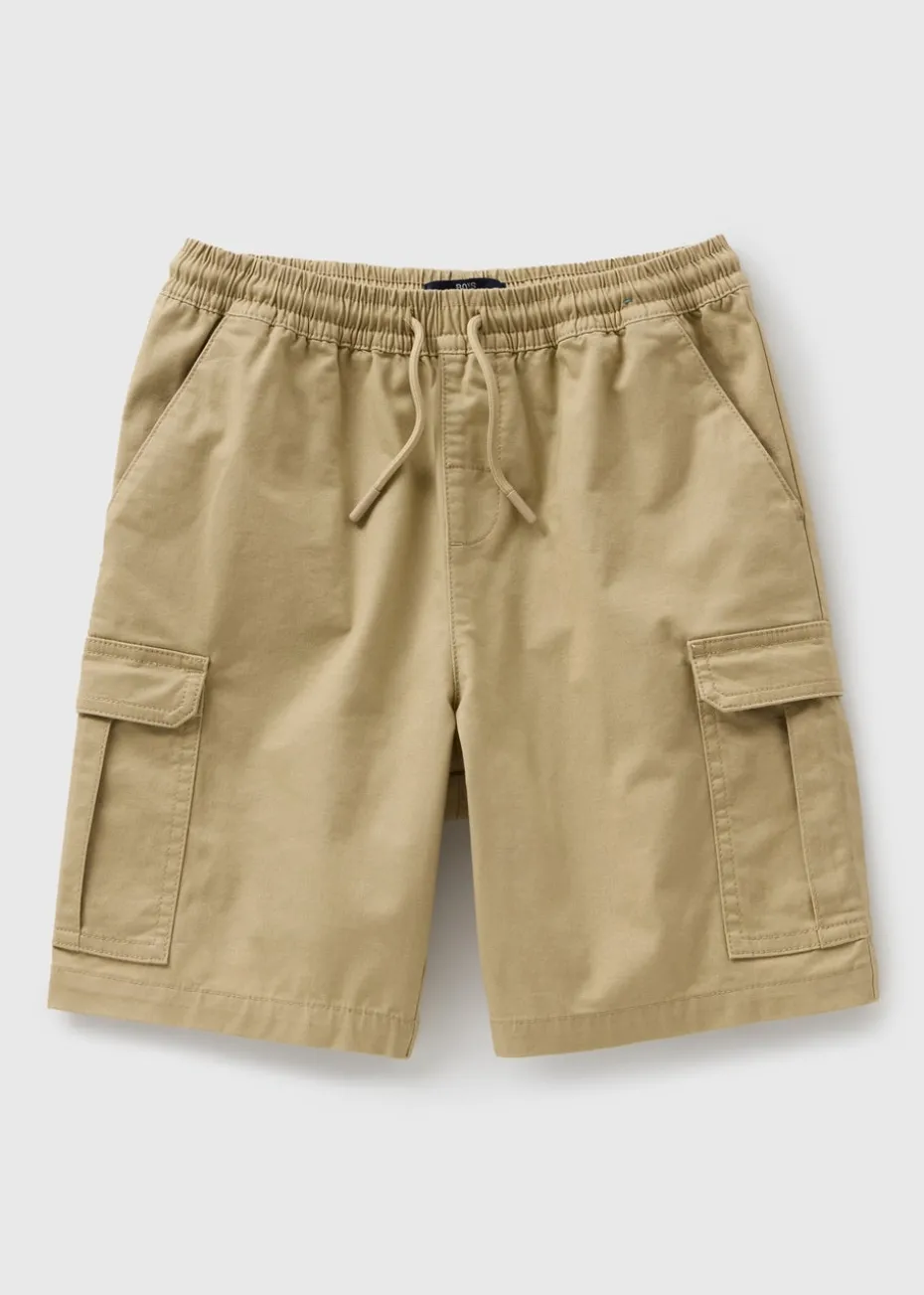 Boys Stone Cargo Shorts (7-15yrs)