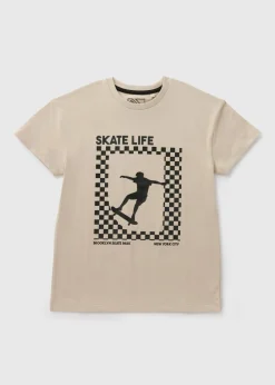 Boys Stone Skate Life T-Shirt (7-15yrs)