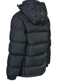 Boys Trespass Black Tuff Waterproof Jacket (2-12yrs)
