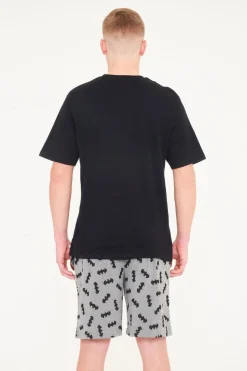 Brand Threads Batman Shorty Pyjama Set