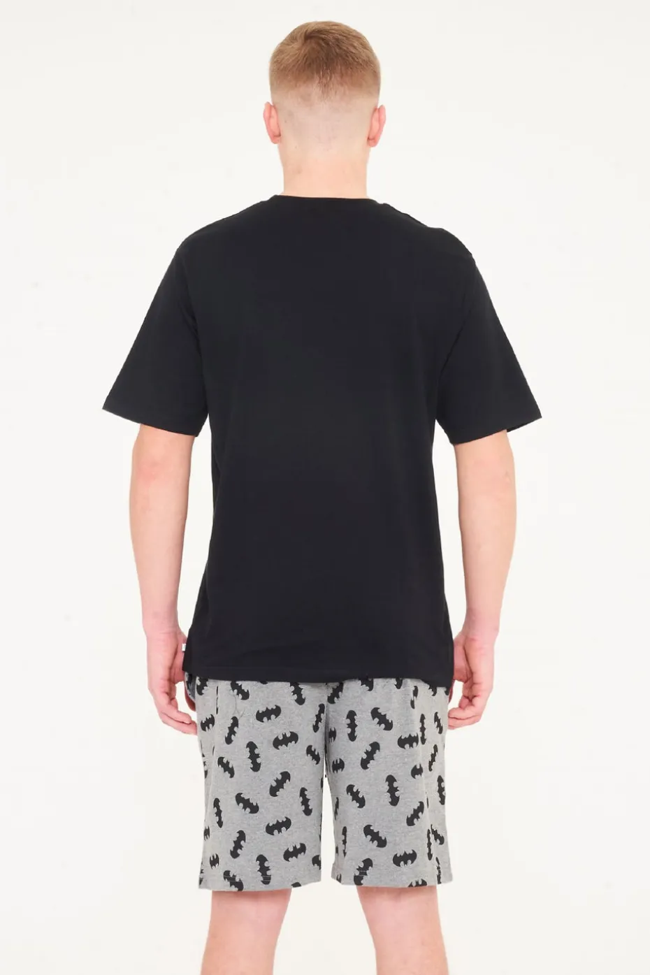 Brand Threads Batman Shorty Pyjama Set