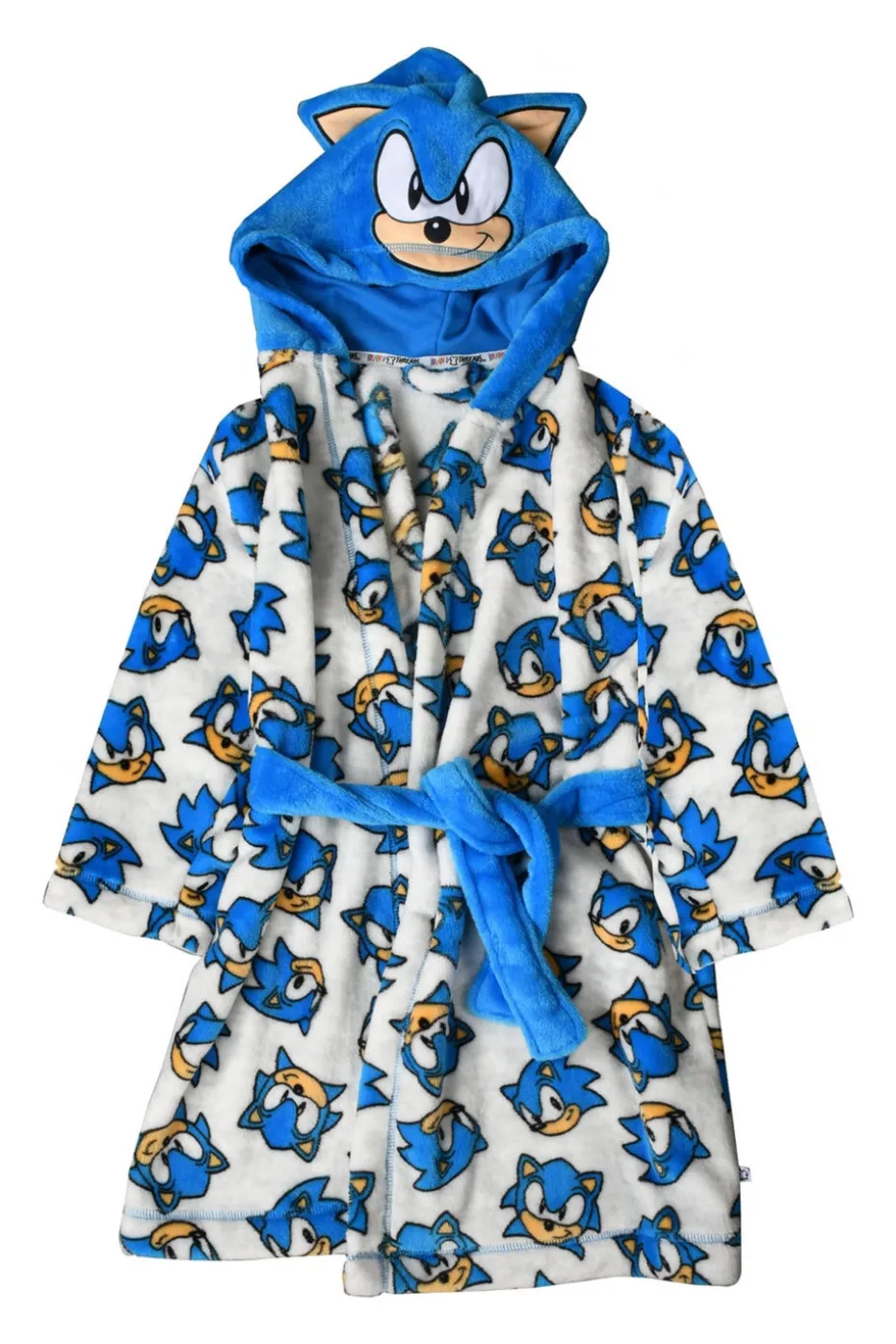 Brand Threads Kids' Sonic The Hedgehog Dressing Gown