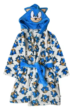 Brand Threads Kids' Sonic The Hedgehog Dressing Gown